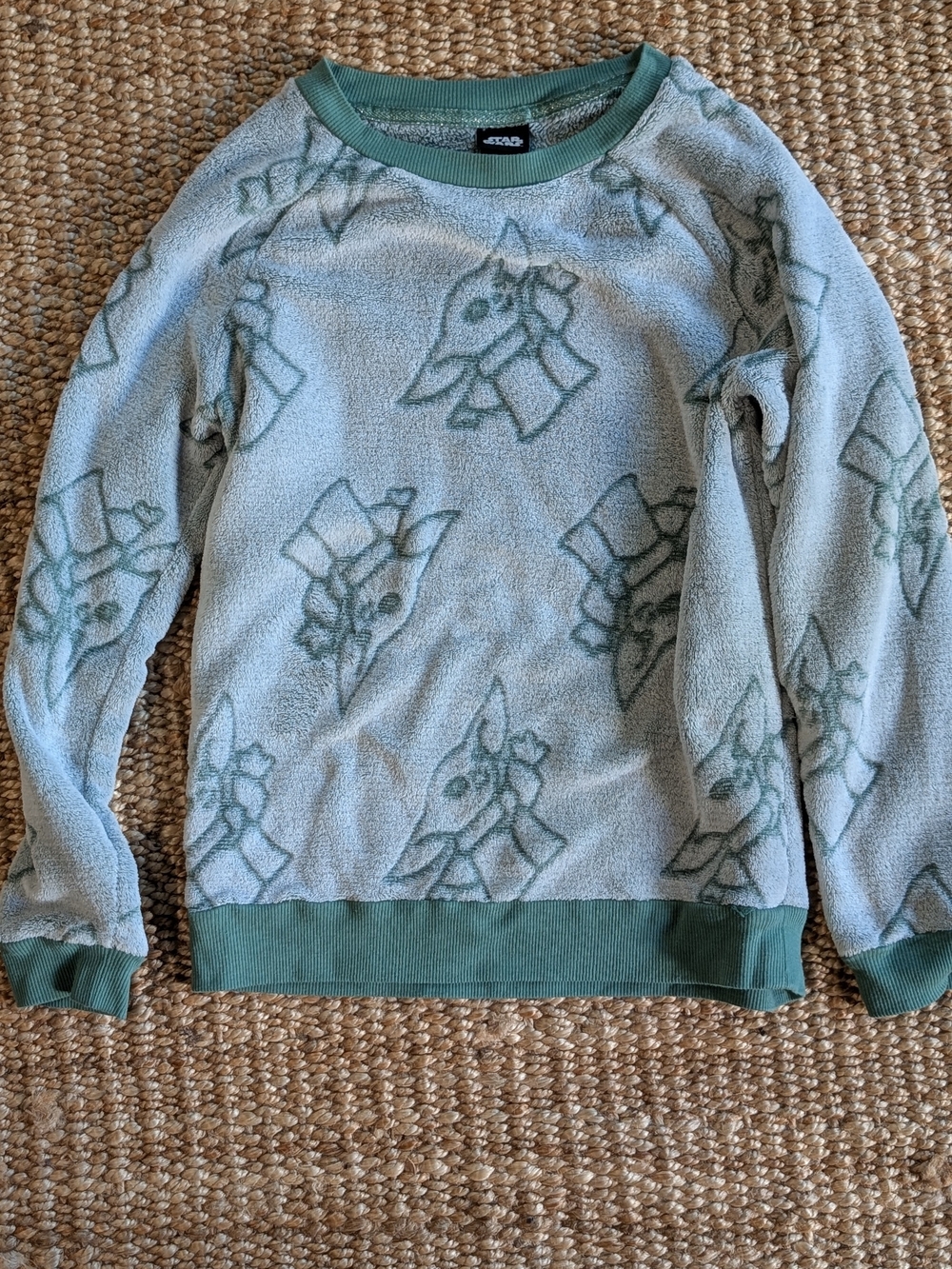 Star Wars Green Grogu Soft Fleece Pullover